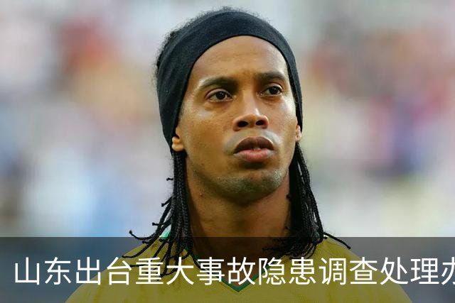 山东出台重大事故隐患调查处理办法