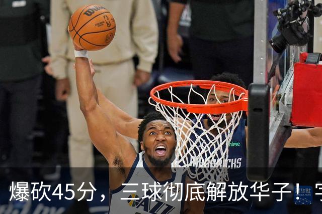 爆砍45分，三球彻底解放华子！字母哥35+6难救热巴在场狂输28分