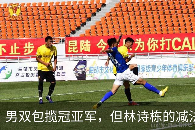 男双包揽冠亚军，但林诗栋的减法比温瑞博的加法更值得细说